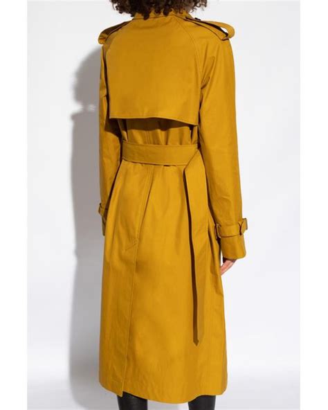 burberry dark yellow trench coat|burberry trench coats damen.